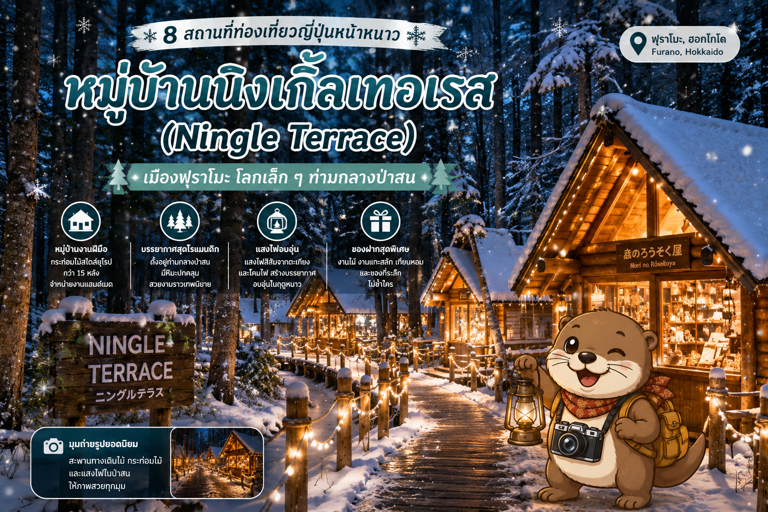 หมู่บ้านนิงเกิ้ลเทอเรส (Ningle Terrace)