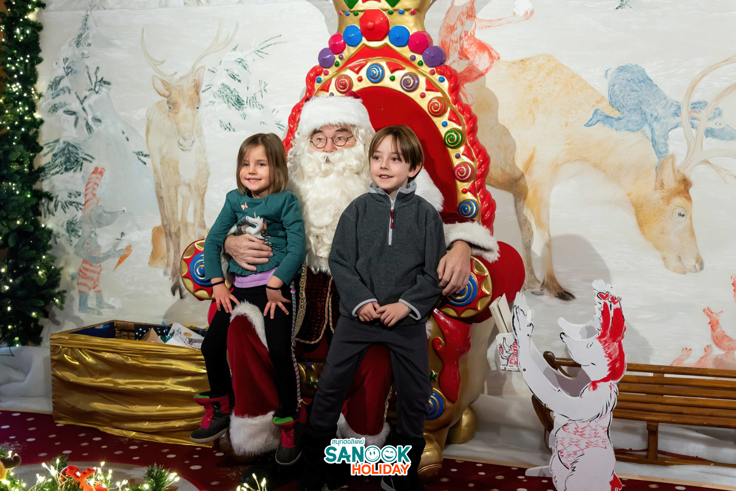 บ้านของซานตาคลอสที่ Rocher-de-Naye