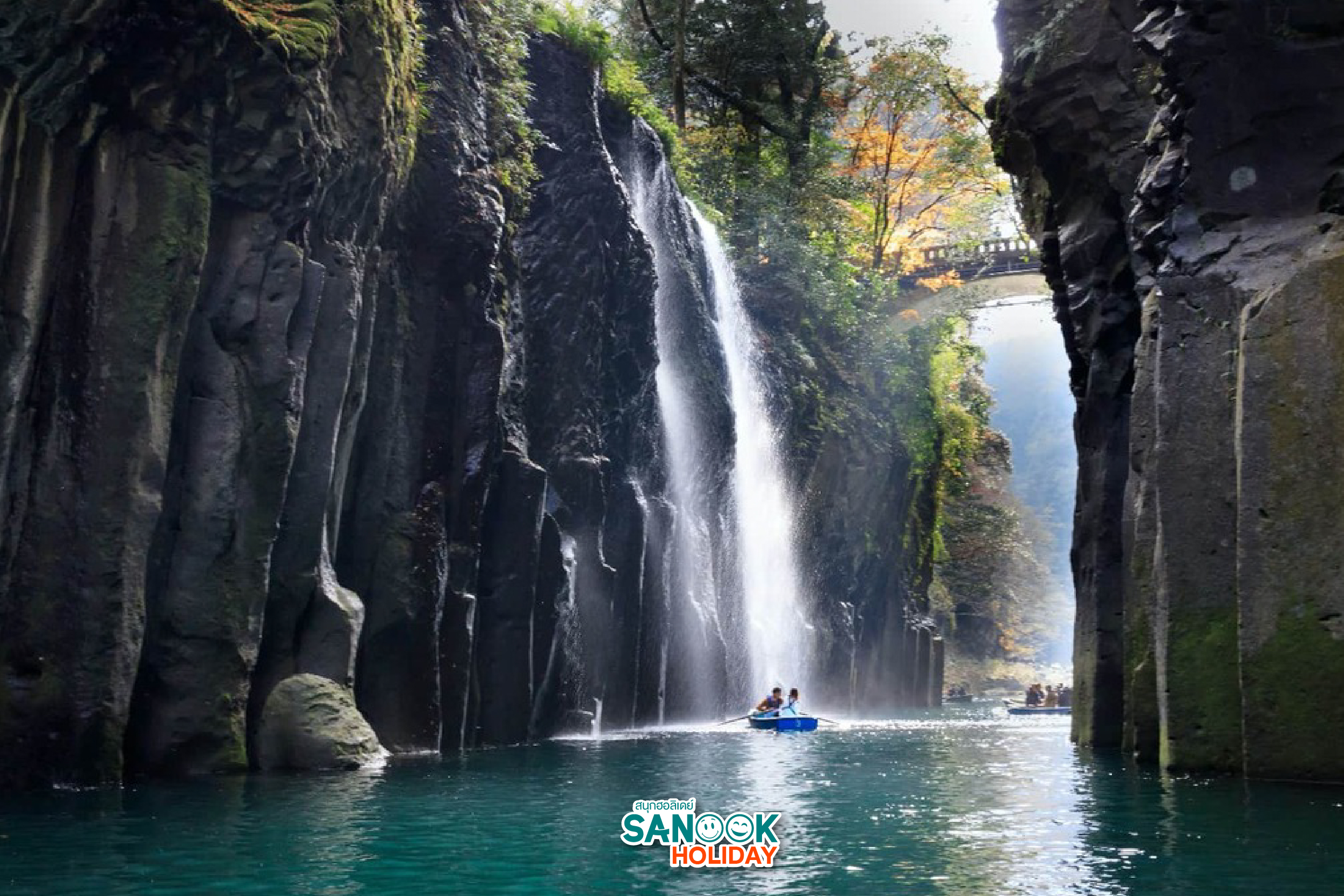 พายเรือทาคาชิโฮะ Takachiho Gorge ญี่ปุ่น