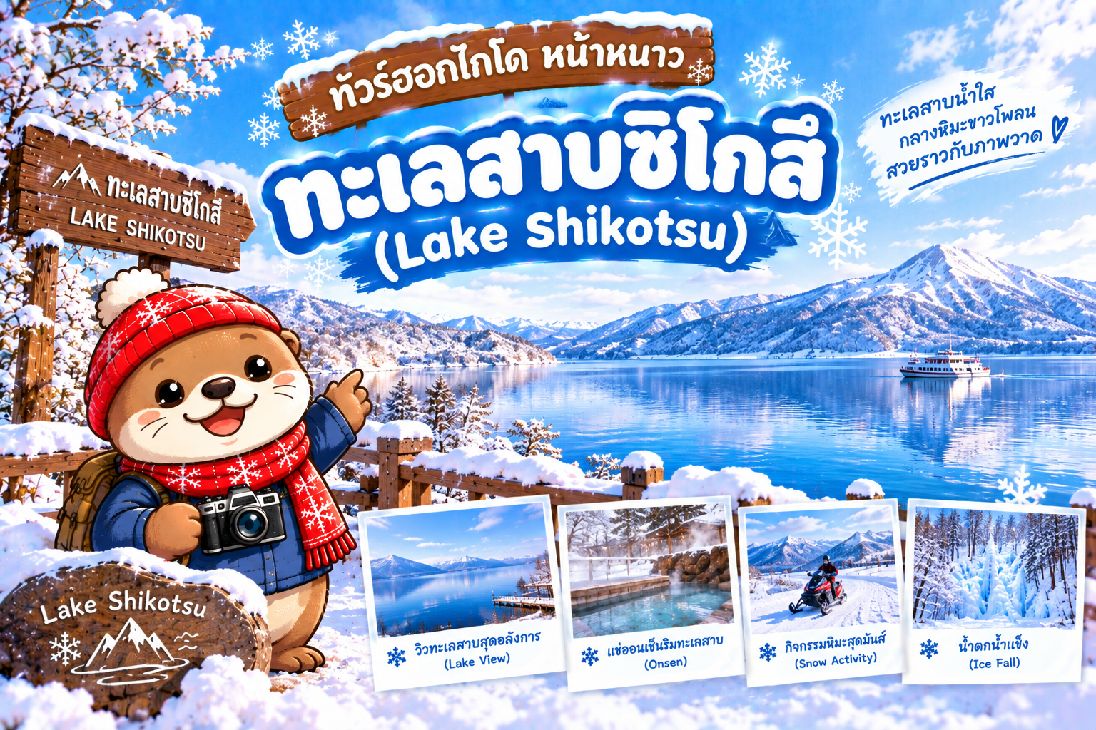 ทะเลสาบชิโกสึ (Lake Shikotsu)