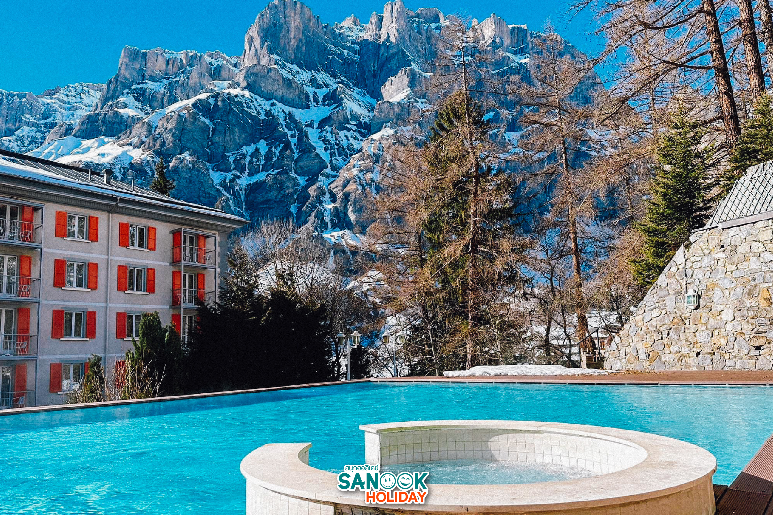 แช่น้ำแร่ลอยเคอร์บาด Leukerbad 2026