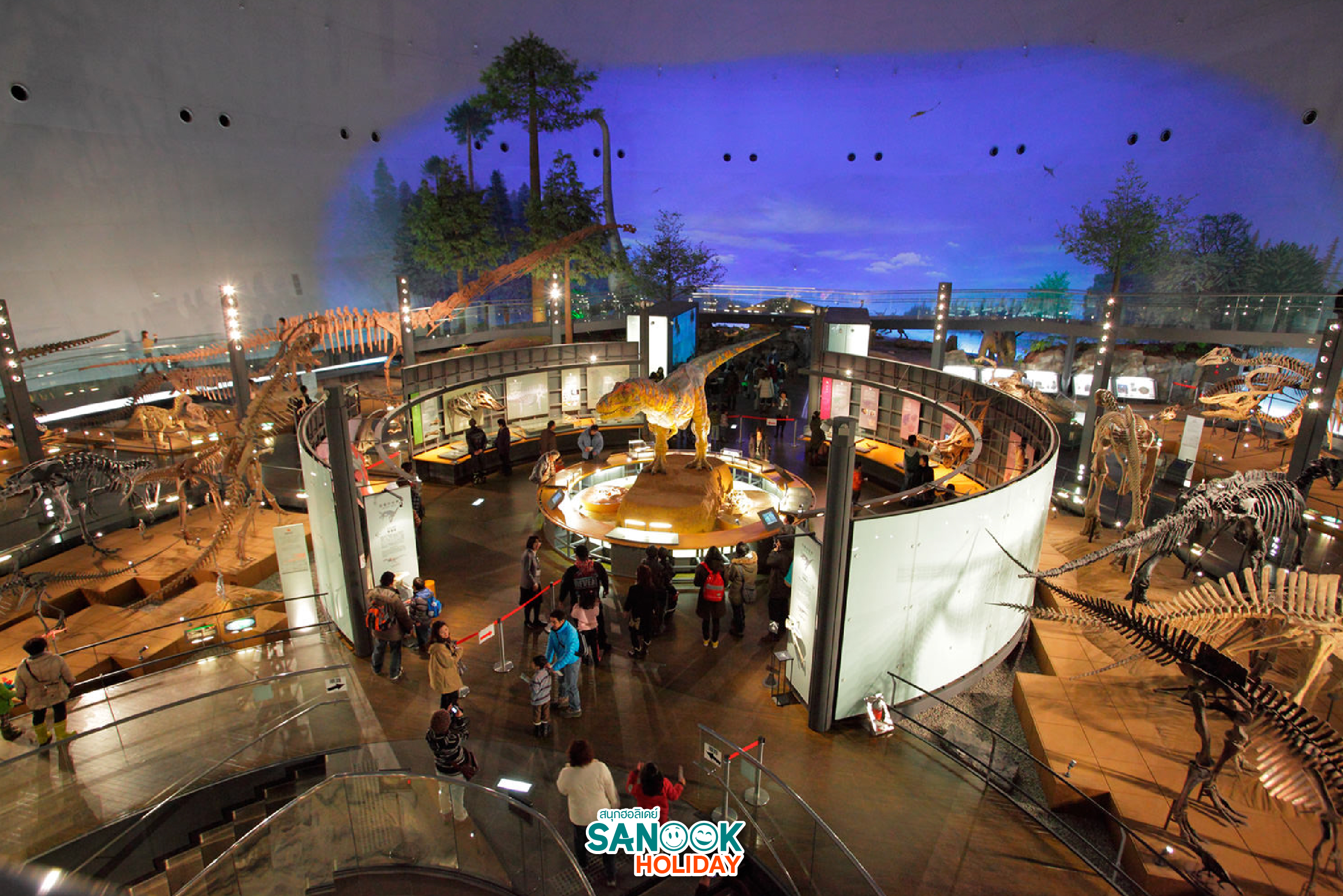 พิพิธภัณฑ์ไดโนเสาร์ฟุกุอิ Fukui Dinosaur Museum ญี่ปุ่น