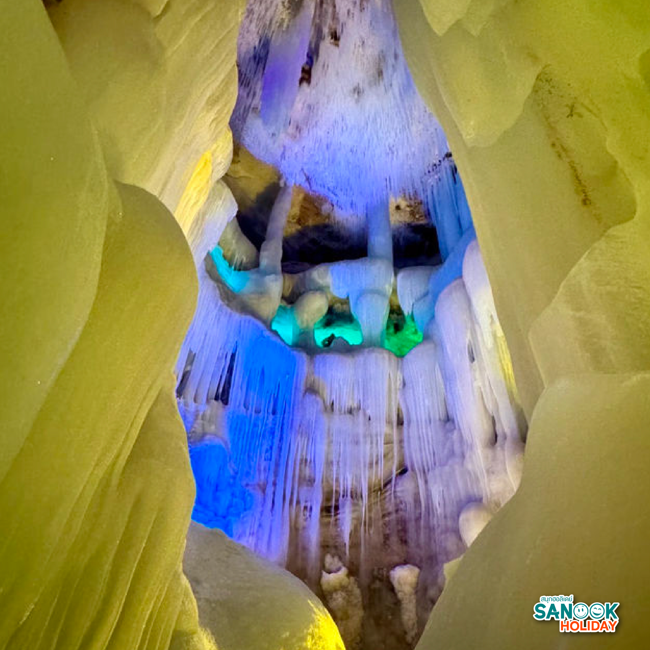 ถ้ำน้ำแข็งหมื่นปี Wannian Ice Cave ซานซี
