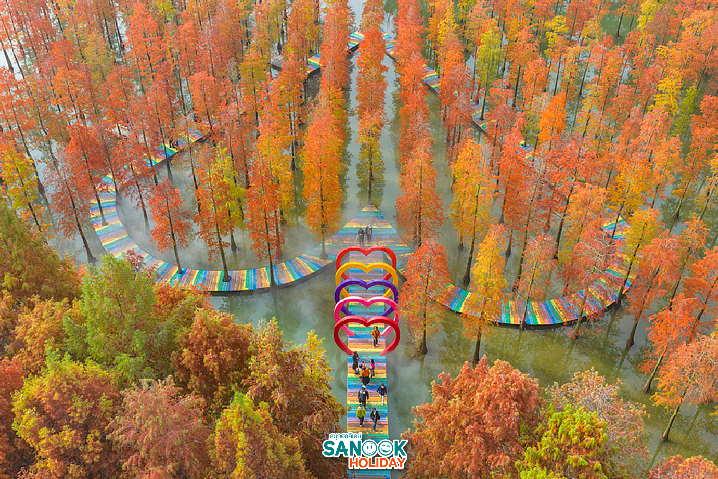 ทะเลสาบหงเจ๋อ Hongze Lake Wetland เจียงซู จีน