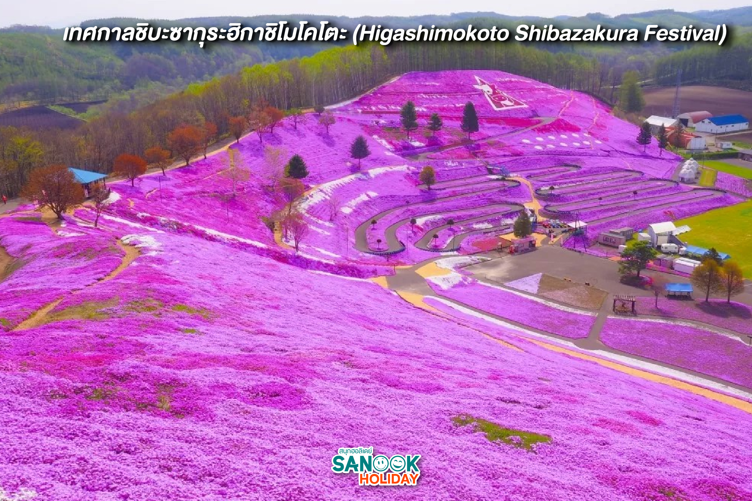 Higashimokoto Shibazakura Park (ฮอกไกโด)