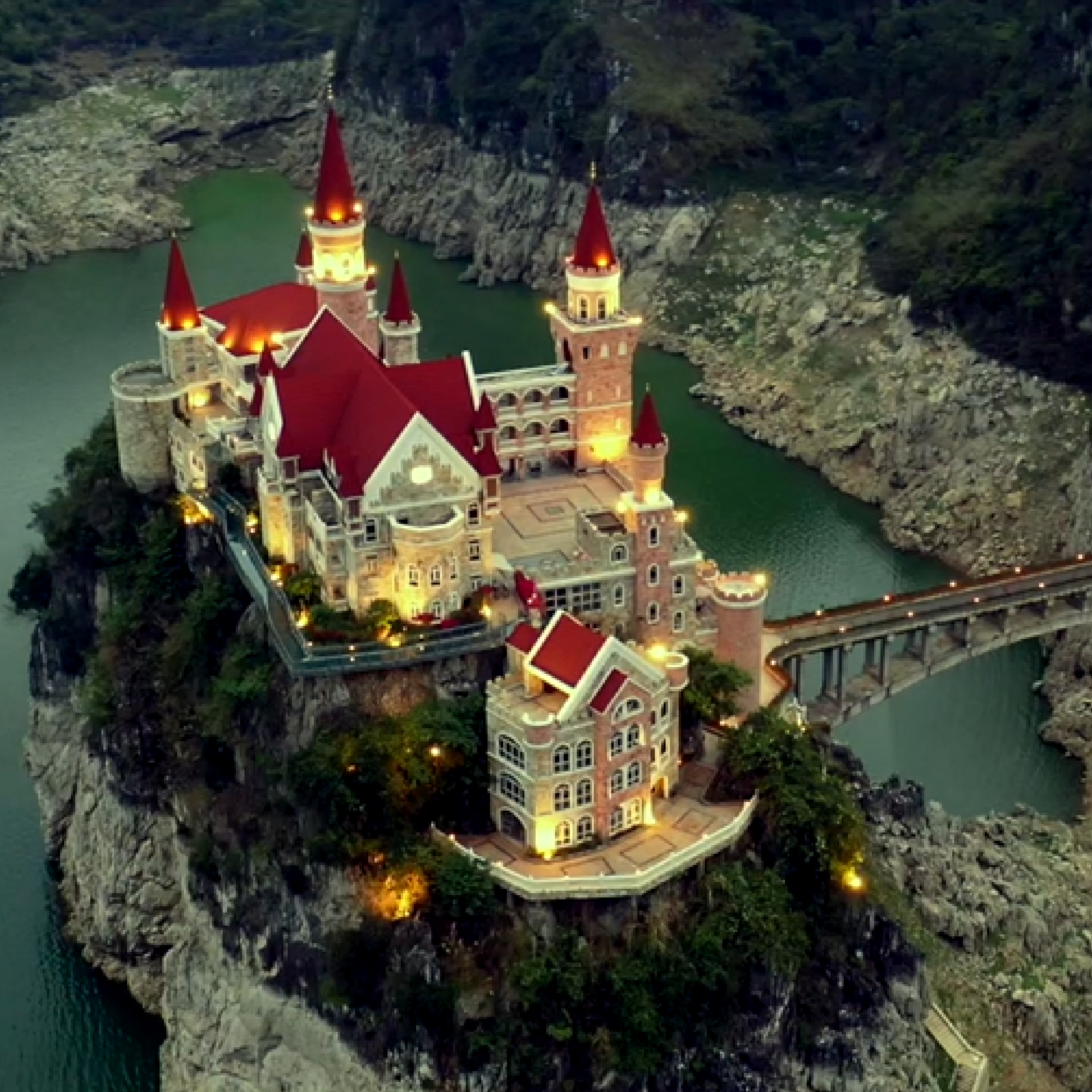 ปราสาทจีหลงเปา Jilongbao Castle กุ้ยโจว