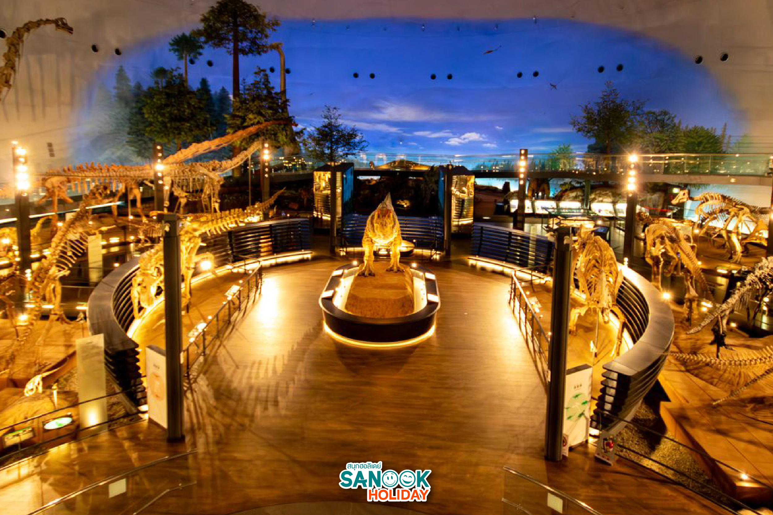 พิพิธภัณฑ์ไดโนเสาร์ฟุกุอิ Fukui Dinosaur Museum ญี่ปุ่น