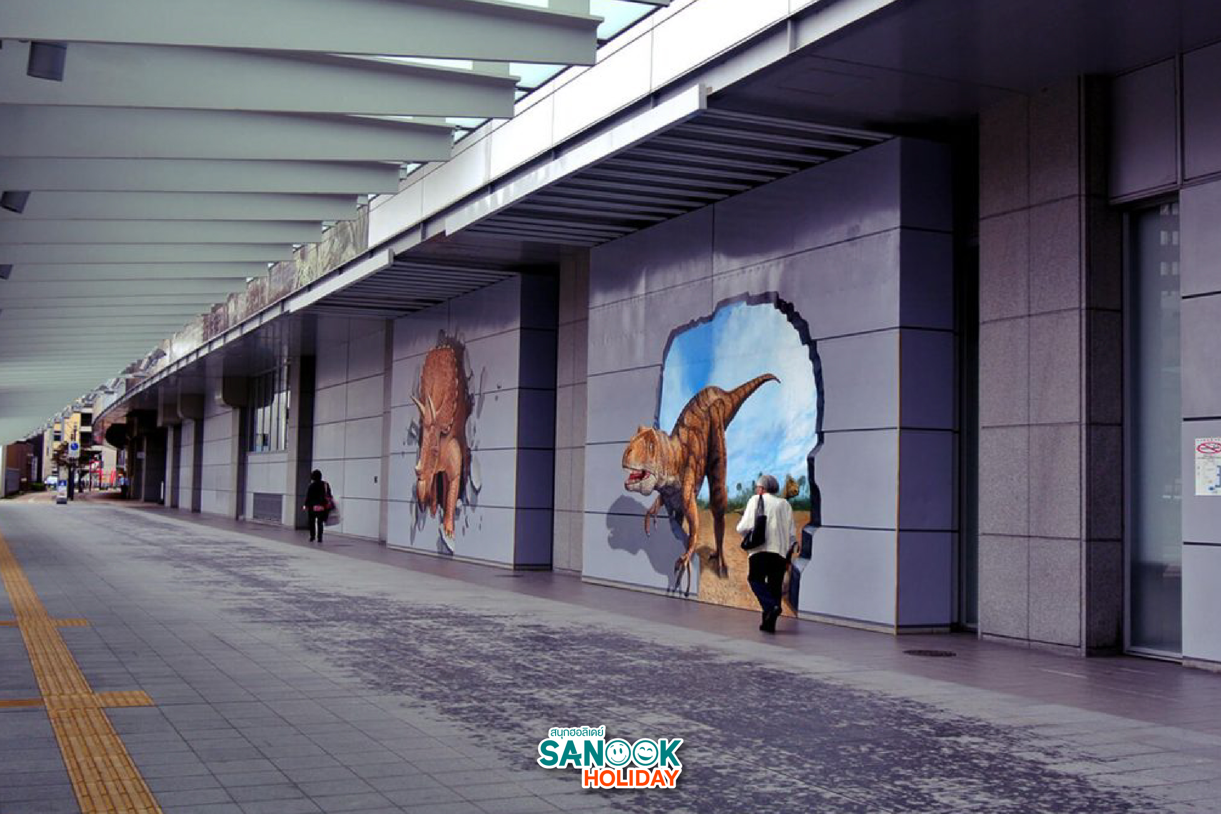 พิพิธภัณฑ์ไดโนเสาร์ฟุกุอิ Fukui Dinosaur Museum ญี่ปุ่น