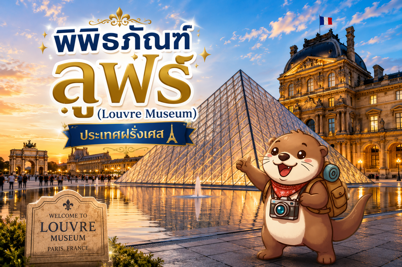 พิพิธภัณฑ์ลูฟร์ (Louvre Museum) 2026 ปราสาทแห่งศิลปะและรอยยิ้มโมนาลิซาที่ปารีส