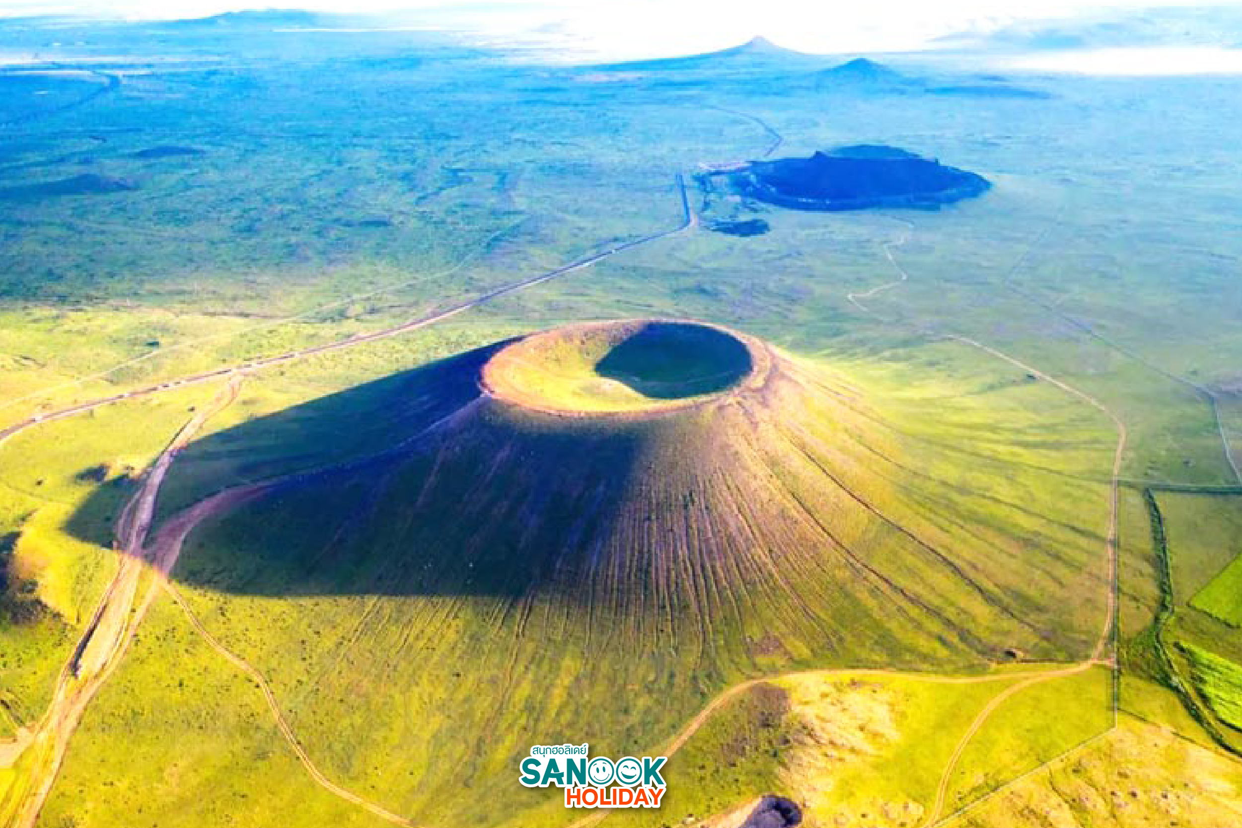 ภูเขาไฟอูลันฮาตา Ulan Hada Volcano มองโกเลียใน