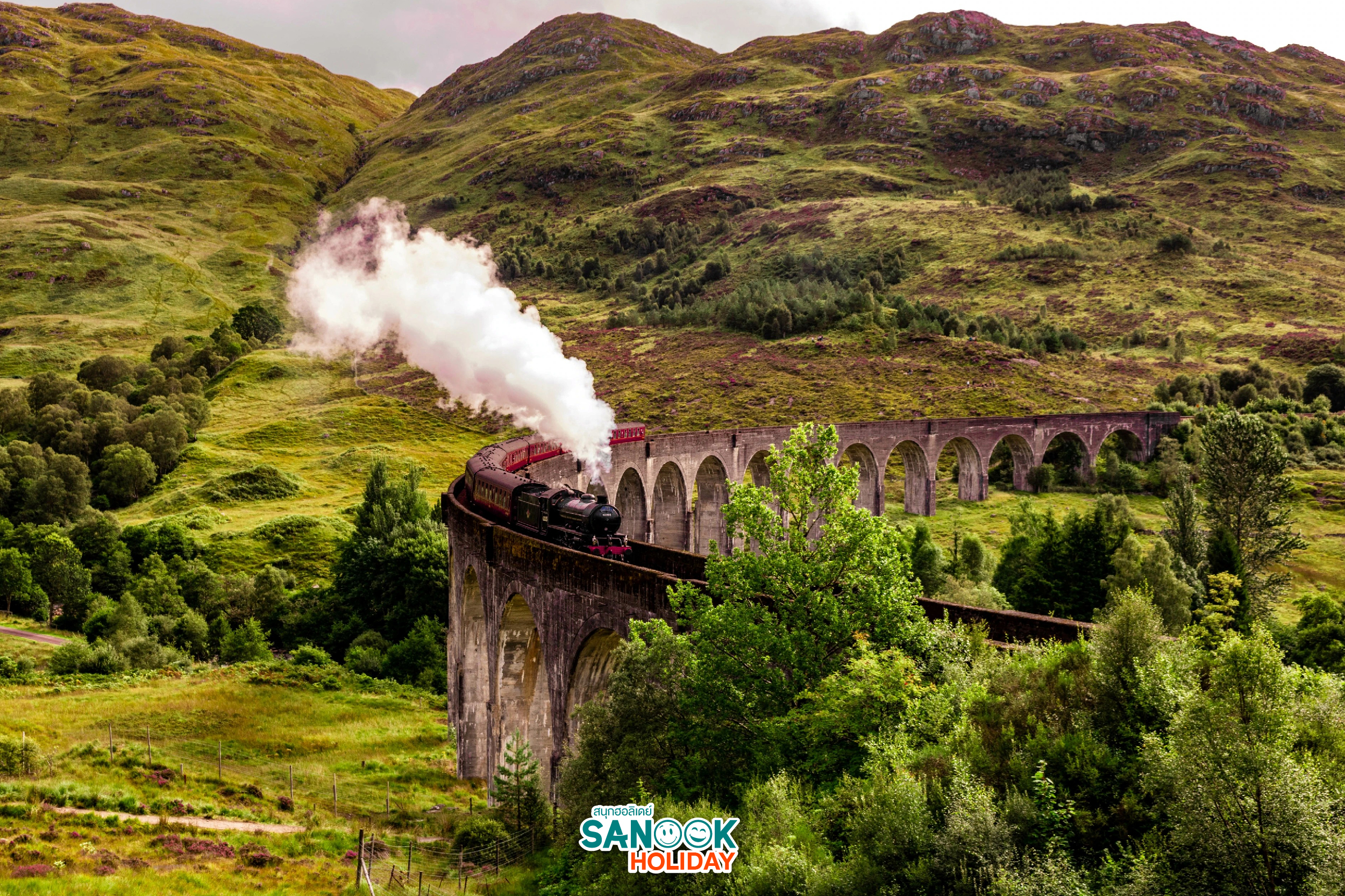 สะพานรถไฟเกล็นฟินแนน สถานที่ตามรอยหนังพ่อมดดัง แฮร์รี่ พอตเตอร์