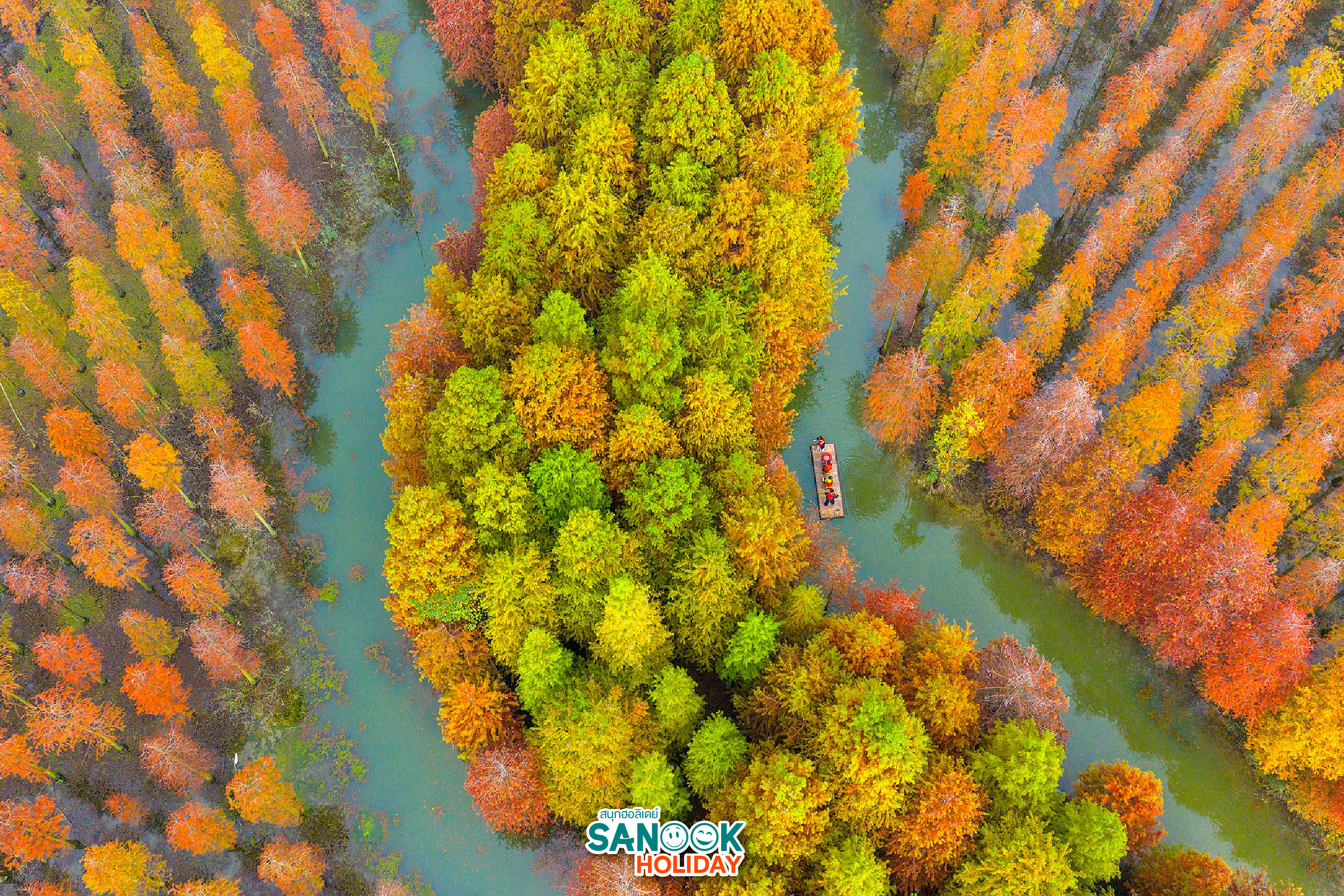 ทะเลสาบหงเจ๋อ Hongze Lake Wetland เจียงซู จีน