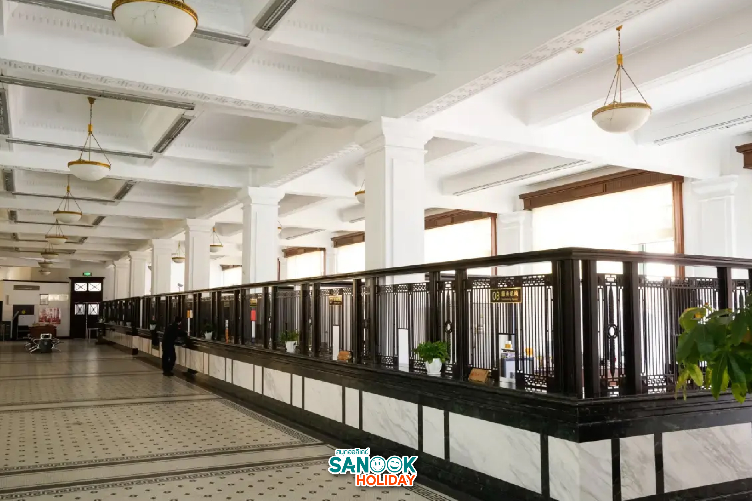 ภายในอาคาร พิพิธภัณฑ์ไปรษณีย์เซี่ยงไฮ้