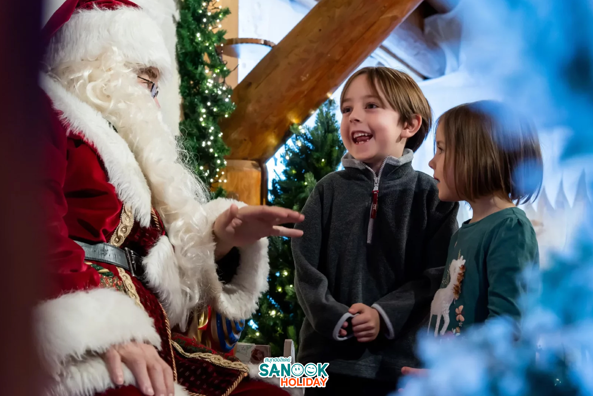 บ้านของซานตาคลอสที่ Rocher-de-Naye