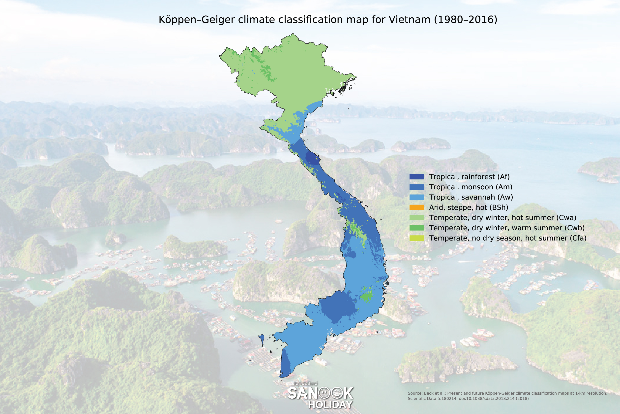 สภาพอากาศเวียดนาม 12 เดือน