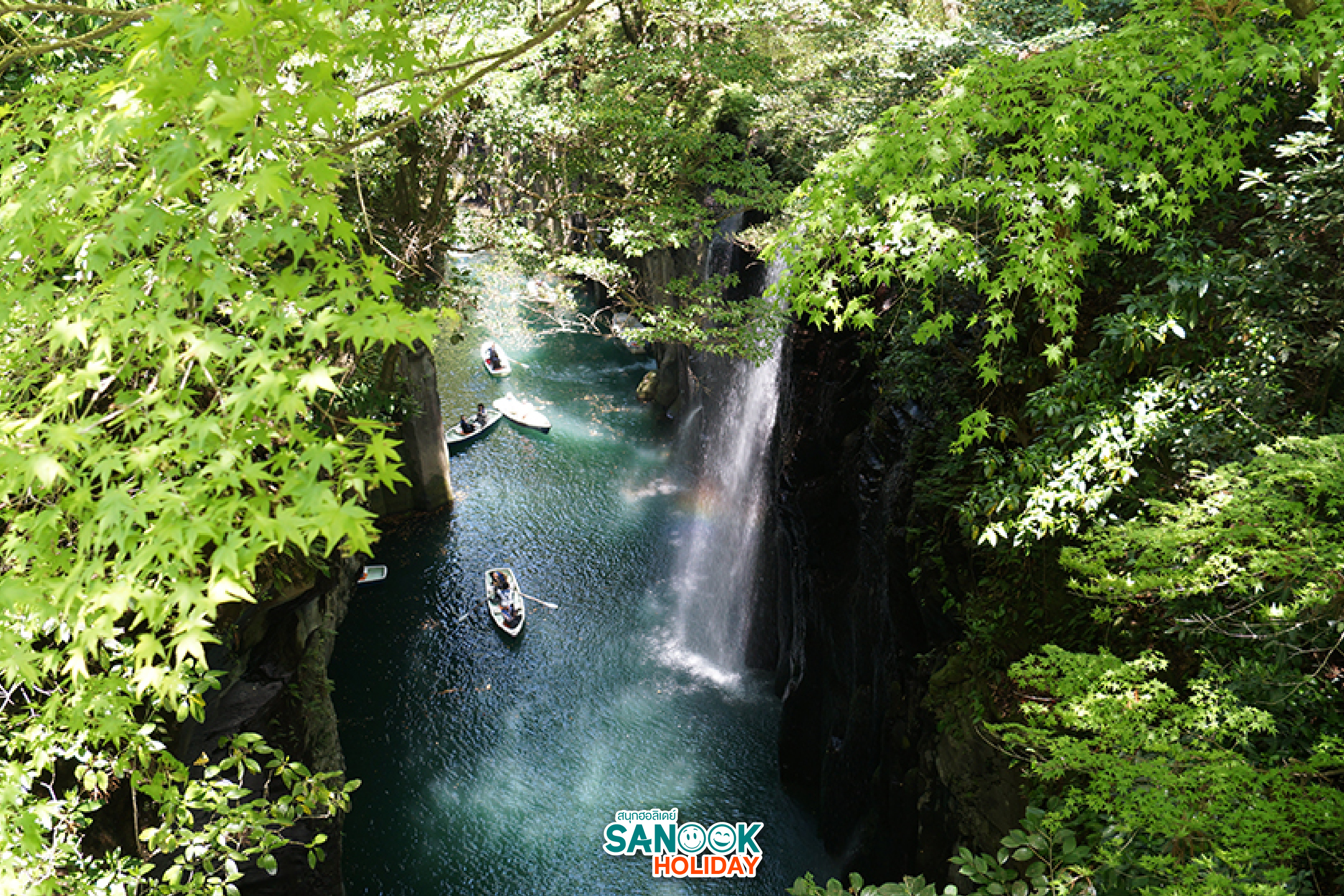 พายเรือทาคาชิโฮะ Takachiho Gorge ญี่ปุ่น