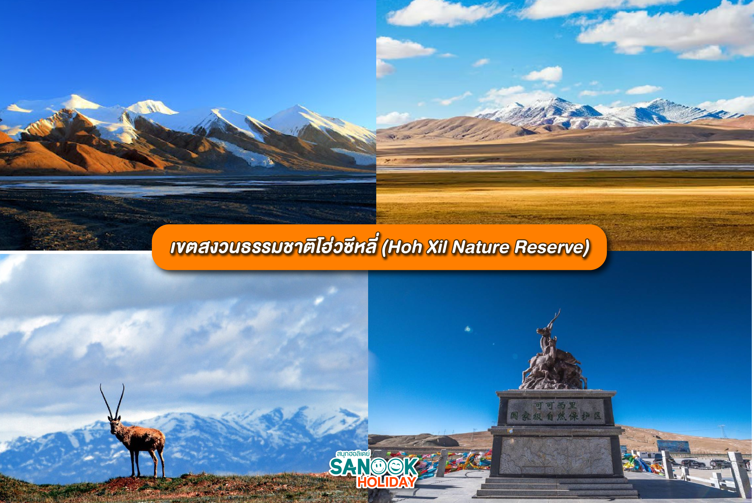 เขตสงวนธรรมชาติโฮ่วซีหลี่ (Hoh Xil Nature Reserve)