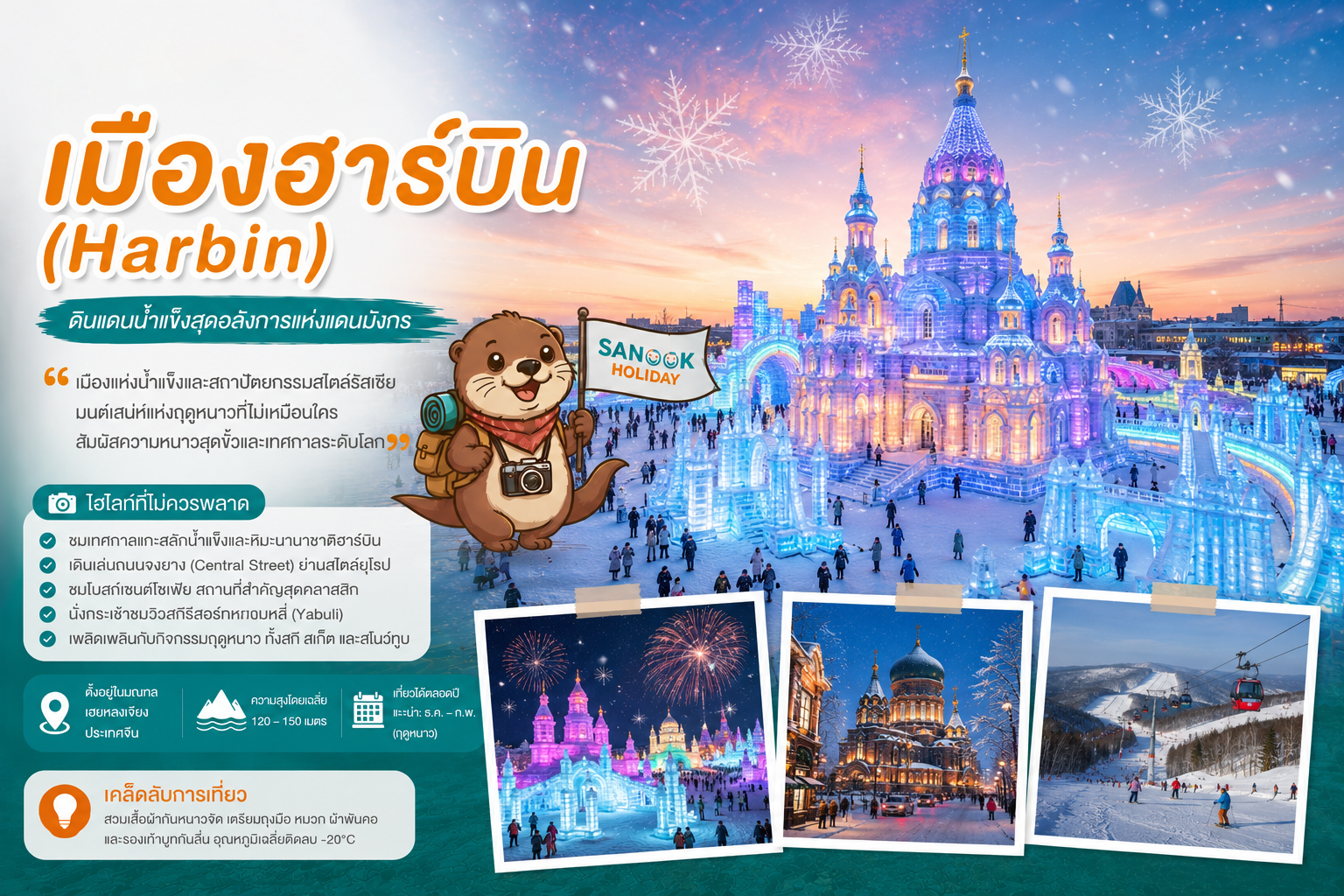 เมืองฮาร์บิน (Harbin)