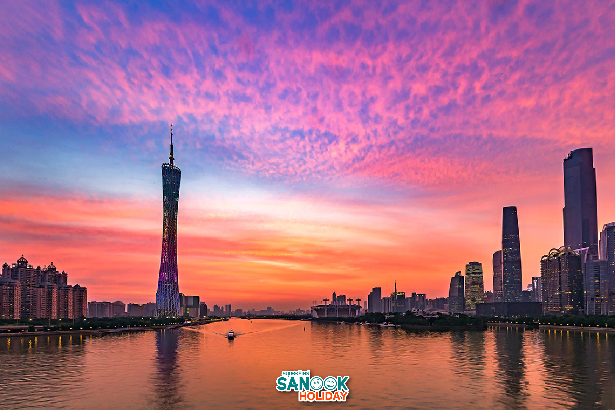 แคนตัน ทาวเวอร์ Canton Tower กวางโจว
