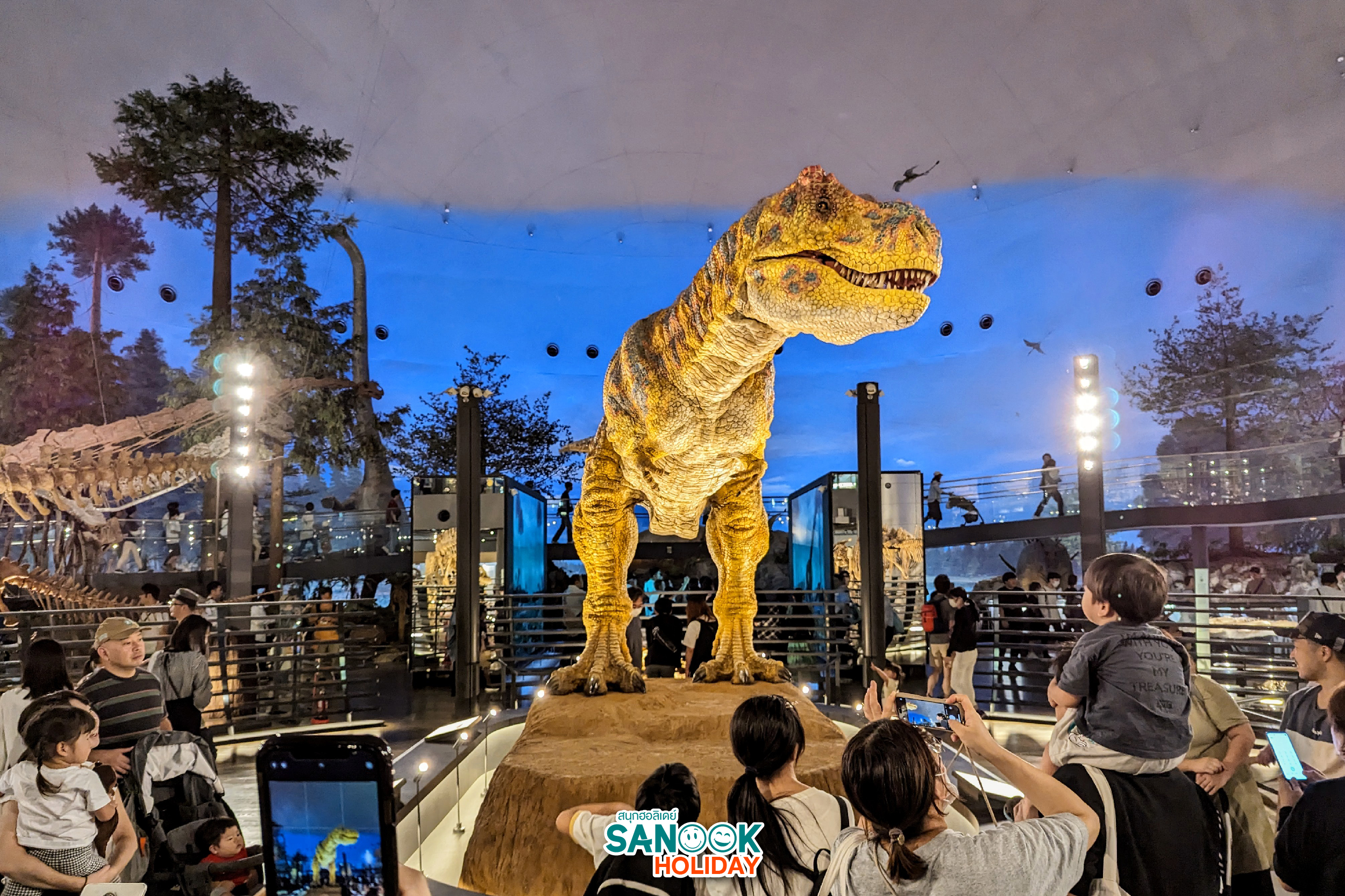 พิพิธภัณฑ์ไดโนเสาร์ฟุกุอิ Fukui Dinosaur Museum ญี่ปุ่น