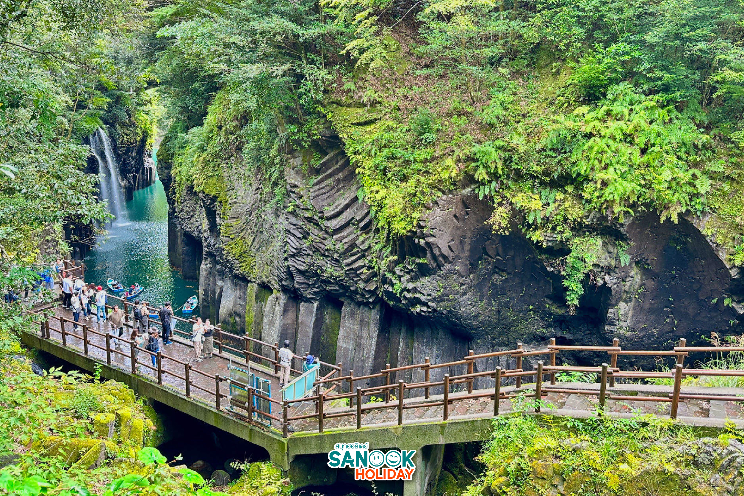 พายเรือทาคาชิโฮะ Takachiho Gorge ญี่ปุ่น