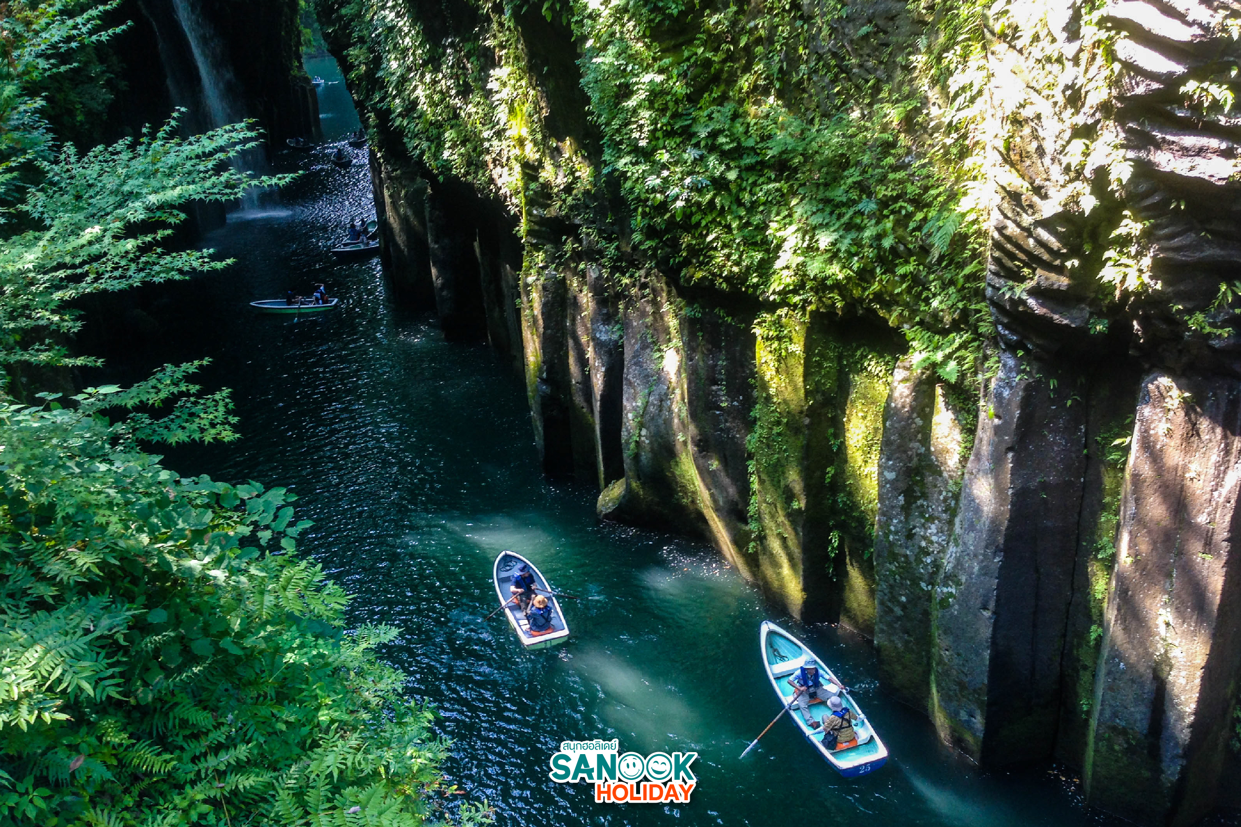 พายเรือทาคาชิโฮะ Takachiho Gorge ญี่ปุ่น