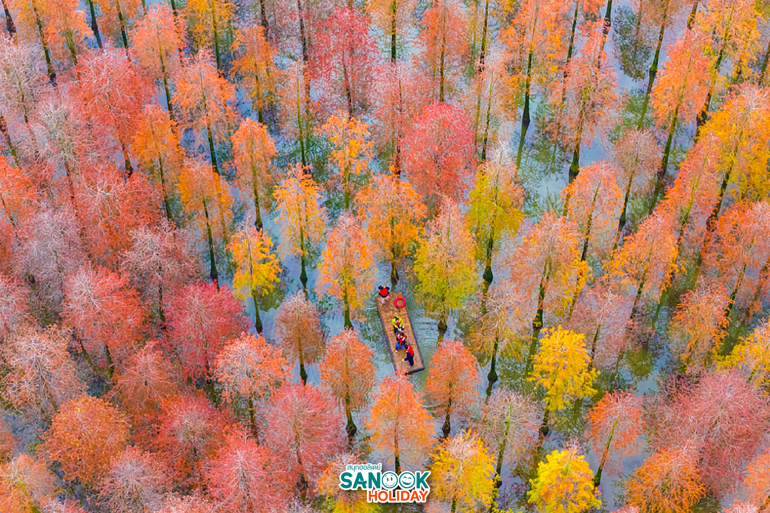 ทะเลสาบหงเจ๋อ Hongze Lake Wetland เจียงซู จีน