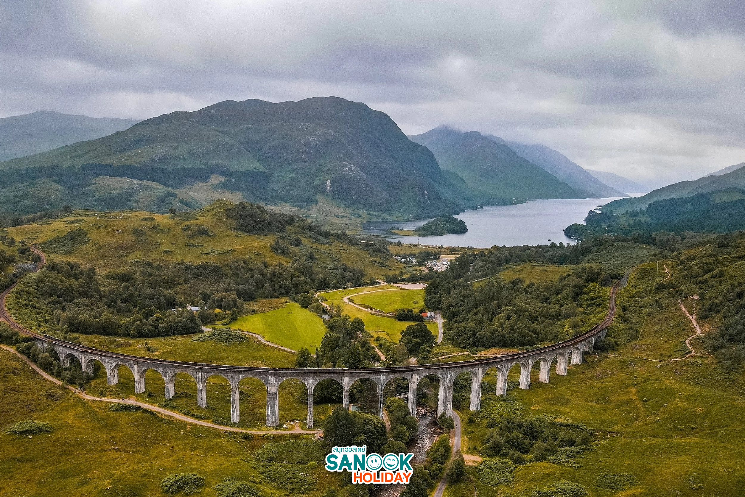 สะพานรถไฟเกล็นฟินแนน สถานที่ตามรอยหนังพ่อมดดัง แฮร์รี่ พอตเตอร์