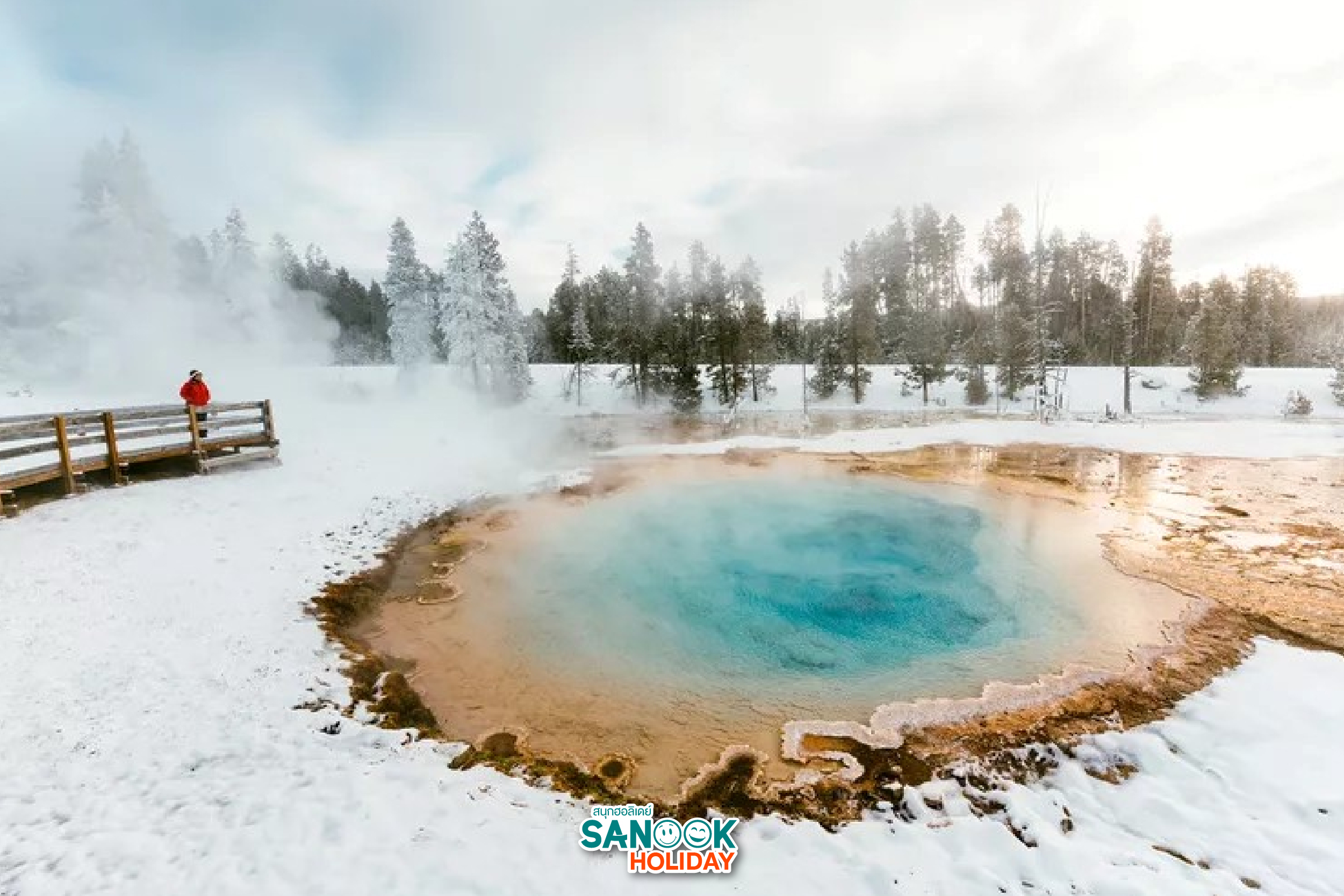 อุทยานแห่งชาติเยลโลว์สโตน Yellowstone National Park อเมริกา