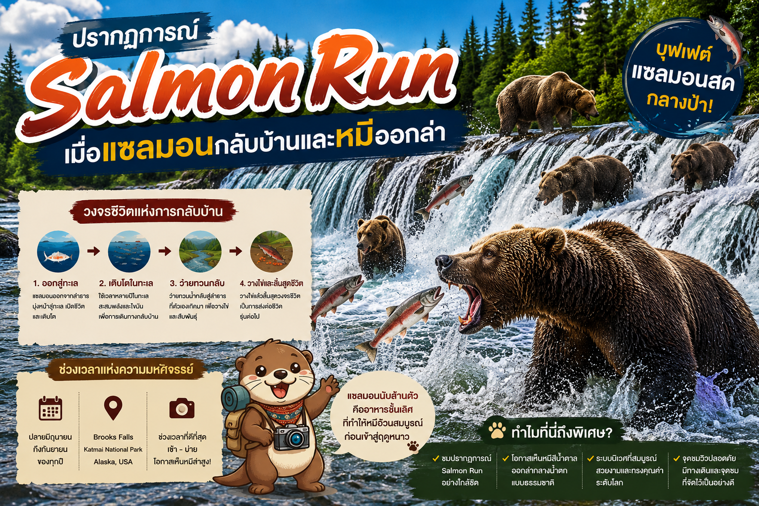 ปรากฏการณ์ Salmon Run