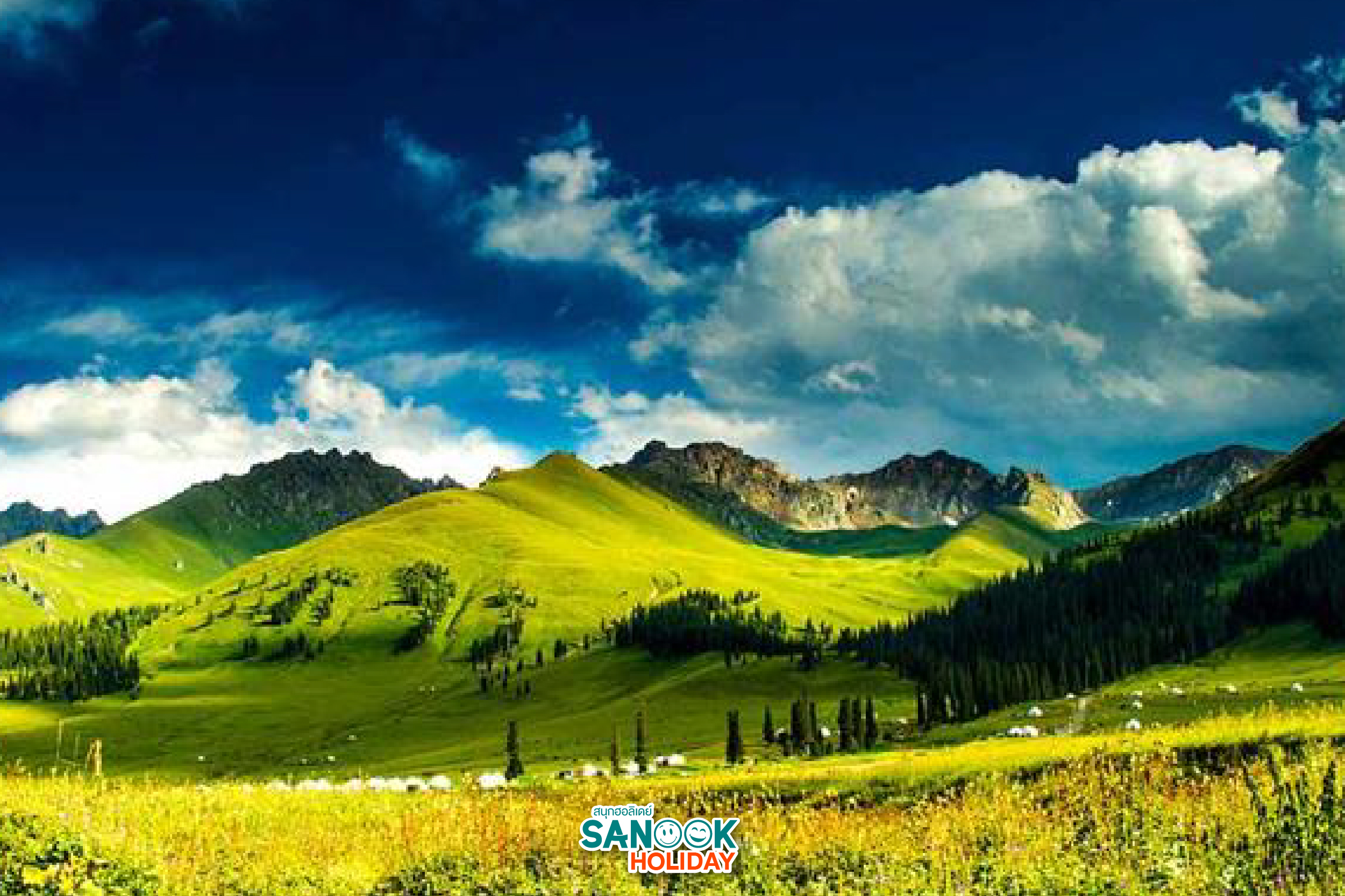 ทุ่งหญ้านาลาตี สวรรค์บนดินแห่งซินเจียง