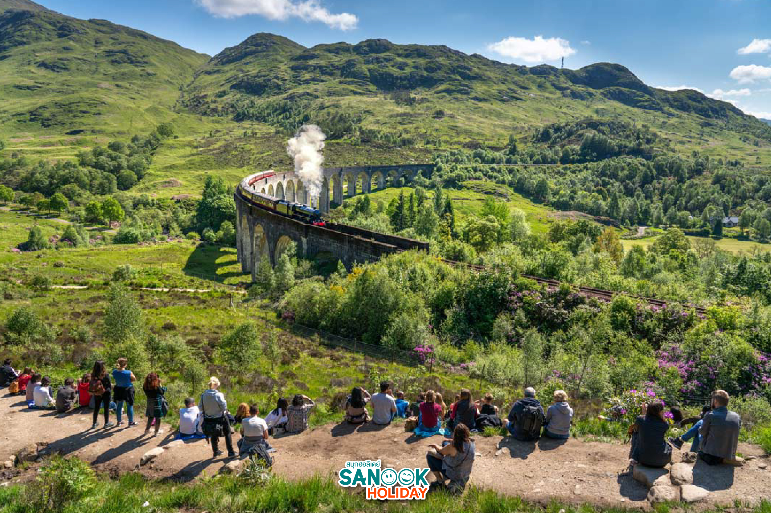 สะพานรถไฟเกล็นฟินแนน สถานที่ตามรอยหนังพ่อมดดัง แฮร์รี่ พอตเตอร์