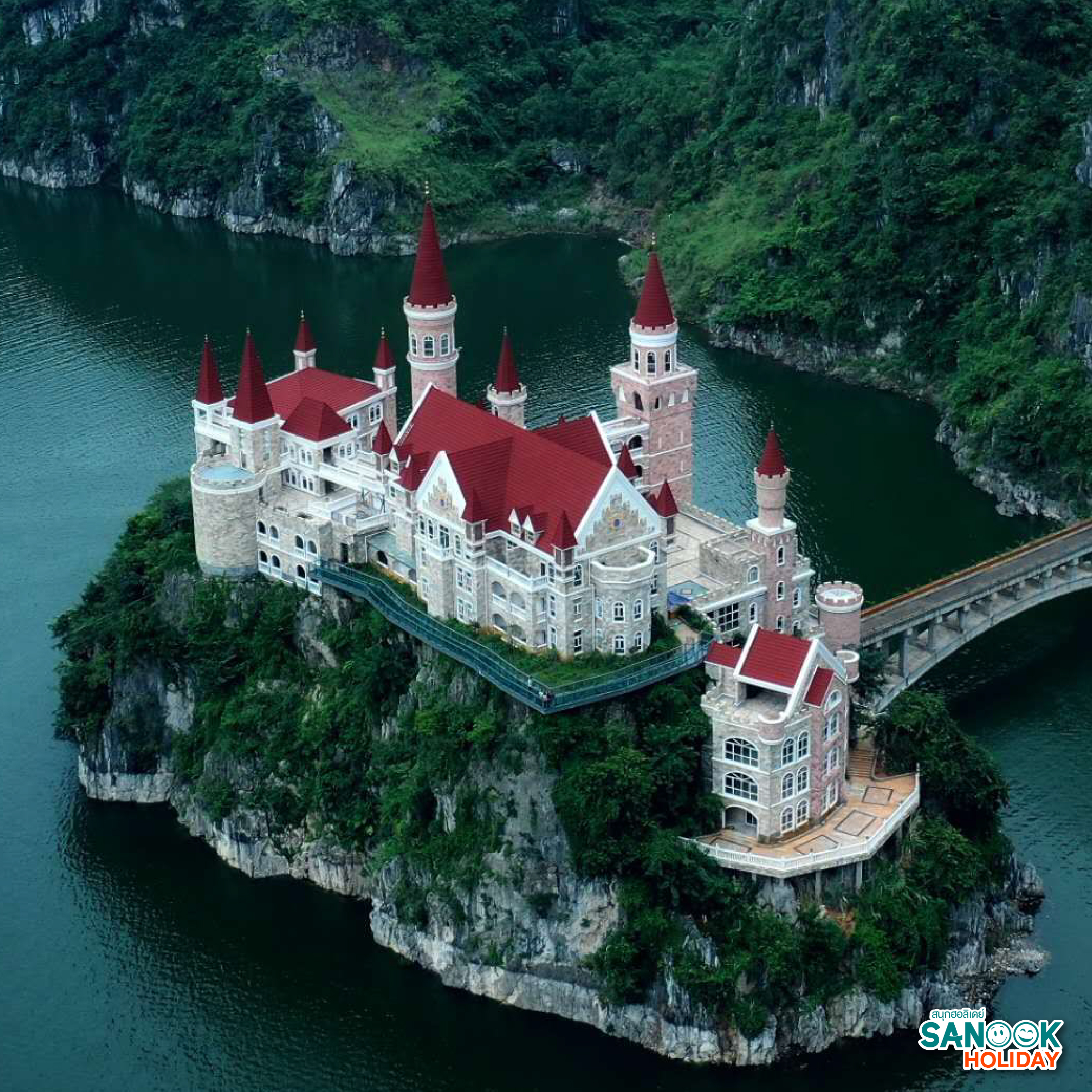 ปราสาทจีหลงเปา Jilongbao Castle กุ้ยโจว