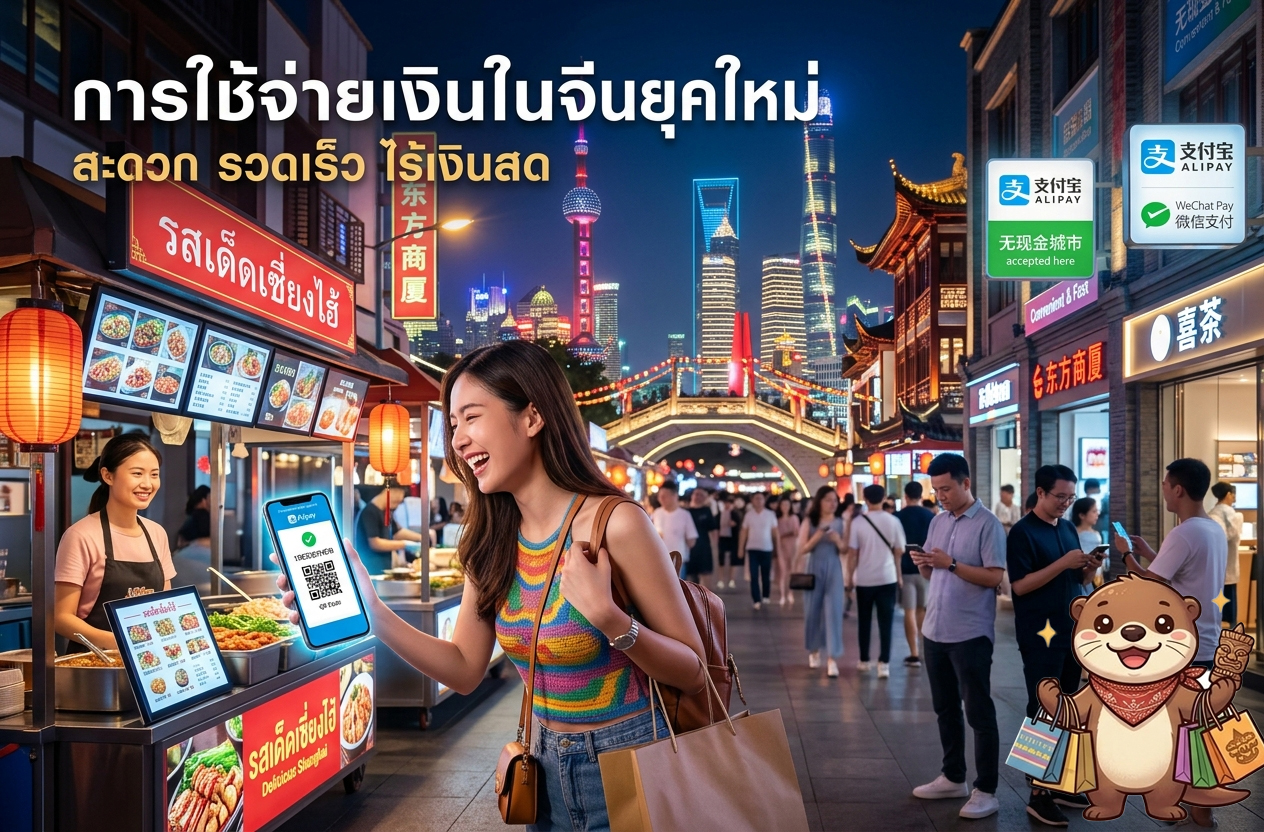 วิธีจ่ายเงินในจีน 2026: ใช้ Alipay และ WeChat Pay อย่างไรให้เที่ยวสนุก ไร้เงินสด!