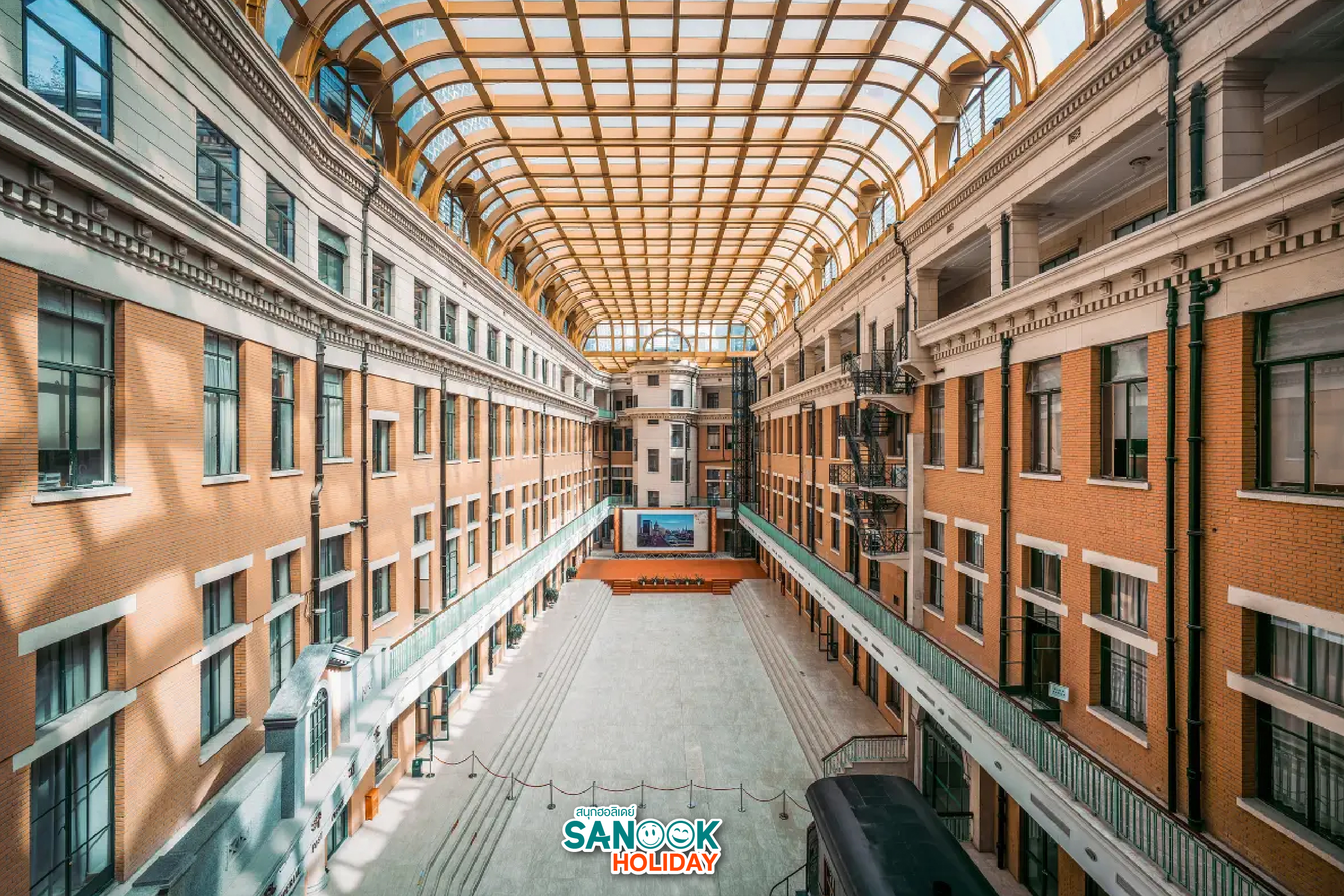 ภายในอาคาร พิพิธภัณฑ์ไปรษณีย์เซี่ยงไฮ้